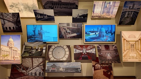 A GALLERY of the conservation works.