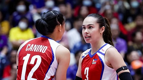 
VANIE Gandler and Angel Canino are among the few Alas Pilipinas players who religiously attend the team’s twice-a-week training session as preparation for the 33rd SEA Games in Thailand next month.