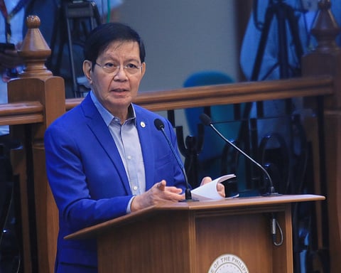 Senate President Pro Tempore Panfilo Lacson