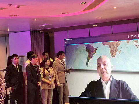 VIRTUAL appearance by Paolo Zannoni, general manager of Tonino Lamborghini, connects the audience with the brand’s presentation.