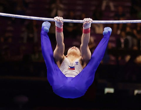 
KARL Eldrew Yulo makes a lot of heads turn as he collected his second bronze medal in the boys’ horizontal bar event of the 3rd FIG Artistic Gymnastics Junior World Championships on Monday.  