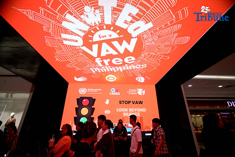 Stop violence against women campaign