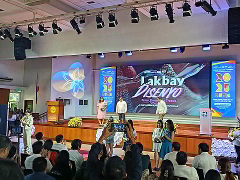 Department of Science and Technology (DOST) Secretary Renato Solidum Jr. surprised attendees by walking the runway with other models, showcasing locally made shoes as part of Lakbay Disensyo of the department’s Regional Science and Technology Week (RSTW) in NCR.