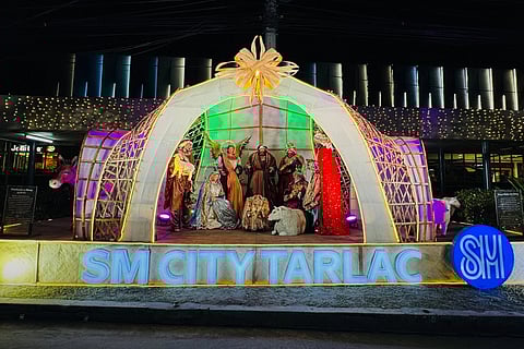 SM City Tarlac unveils 'Dome of Hope' for Belenismo celebration