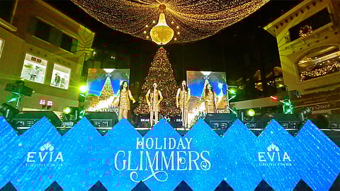 The Christmas season is officially at Evia Lifestyle Center with the grand tree lighting ceremony, featuring a night of spectacular performances.