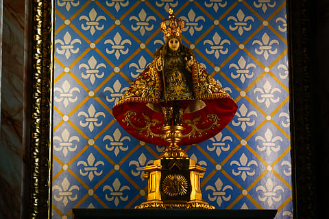 Scenes at the Archdiocesan Shrine and Parish of Santo Niño de Tondo in Manila on Friday afternoon, 25 November 2025. 

Pope Leo XIV has elevated the shrine to the rank of Minor Basilica through a decree dated November 9, 2025, the Feast of the Dedication of the Lateran Basilica in Rome.