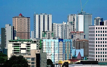 Skyscrapers in Quezon City. S&P Global Ratings on Thursday (Nov. 27, 2025) affirmed its ‘BBB+’ long-term and ‘A-2’ short term ratings on the Philippines, noting that the slowdown on public infrastructure spending will be temporary and the country's external position remains strong.