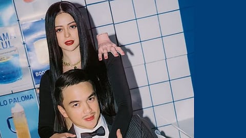Celebrity couple Sue Ramirez and Dominic Roque.
