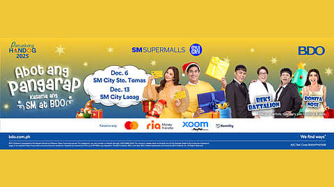 SM Supermalls: Abot ang Pangarap kasama ang SM at BDO