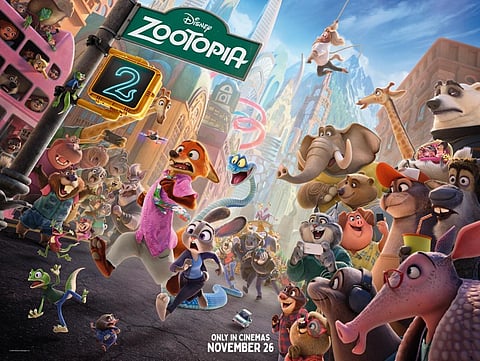 The animal characters of ‘Zootopia 2’ are led by Judy Hopps and Nick Wilde.