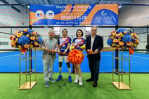 Solaire rolls out new padel courts
