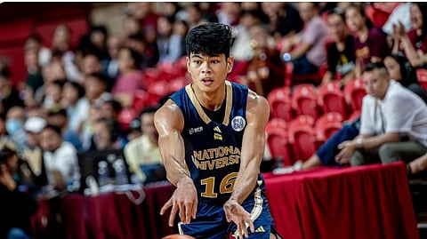 Gelo Santiago makes a timely return to play for NU as action in the UAAP Season 88 men’s basketball tournament intensifies.  