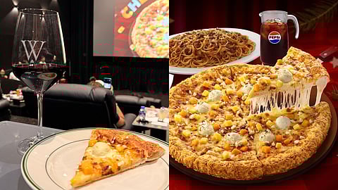 Pizza Hut amps up the holiday cheer with its limited-edition Ultimate Cheesy 8 Pizza.