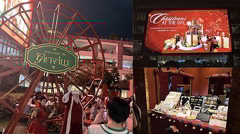 Ayala Malls Manila Bay transforms their 1-hectare garden to Christmas at the Bay 2025, featuring Giftville among many attractions.  