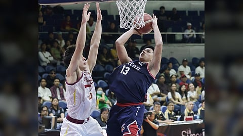 Jonathan Manalili will be Letran College’s main weapon in its semifinal series match with Perpetual Help on Friday in NCAA Season 101 men’s basketball tournament.