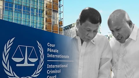 Former President Rodrigo Duterte and Senator Ronald “Bato” dela Rosa.