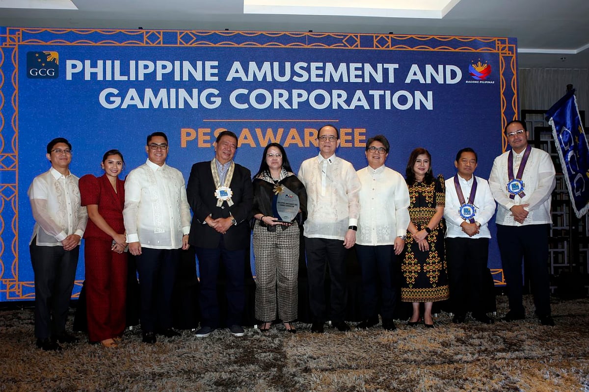 PAGCOR earns near-perfect score, sustainability honors from GCG