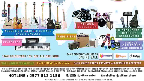 RJ Guitar Center: Christmas Sale
