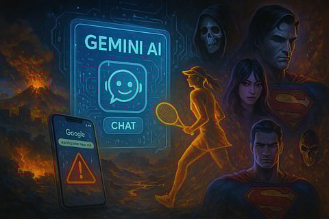 BATTLE of AI chatbots figured prominently in the searches. 