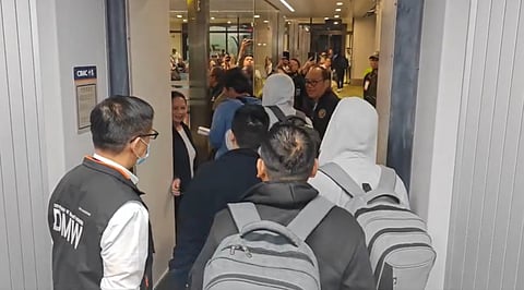 Filipino seafarers survivors arrived at NAIA Terminal 1