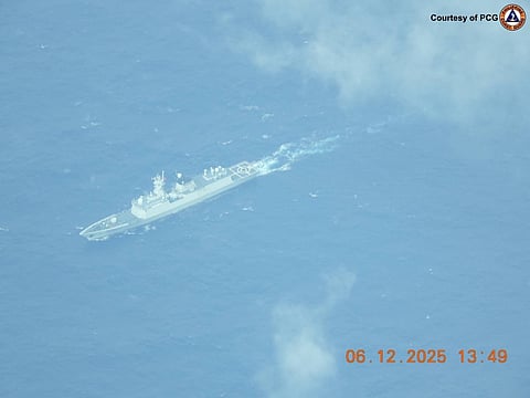 Chinese vessels fire flares at Phl aircraft in WPS patrol