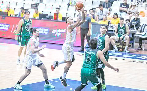 CALVIN Abueva delivers monster numbers to lead Titan Ultra to a 111-108 win over Terrafirma in the PBA Season 50 Philippine Cup.