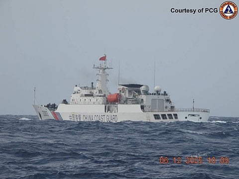 PCG drives away China Coast Guard ship off Zambales