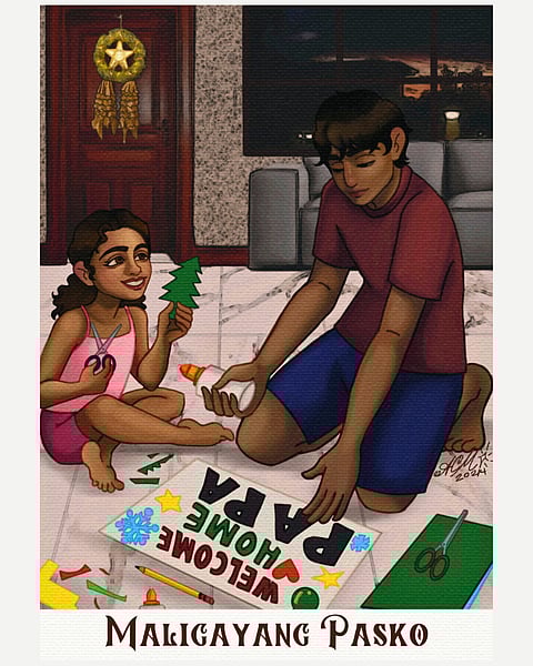 Our OFWs are coming home! Christmas is that time when they can finally take a break and be with their families after months of loneliness and hard work. Thank you for your sacrifices. We can't wait to have you back!