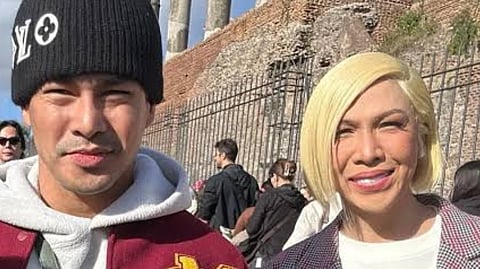 Vice Ganda and partner Ion Perez explore Rome