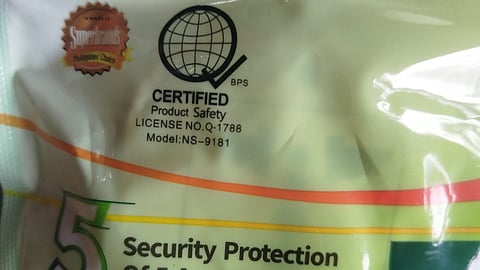 The Department of Trade and Industry (DTI) is once again reminding consumers to check if the product they are buying passed the required standards especially this holiday season.