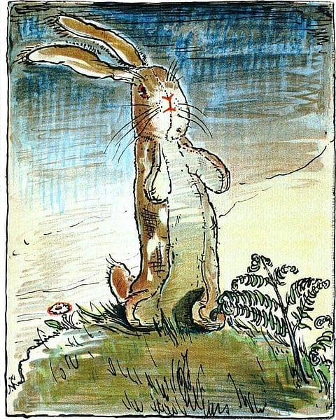"The Velveteen Rabbit," illustration by William Nicholson.