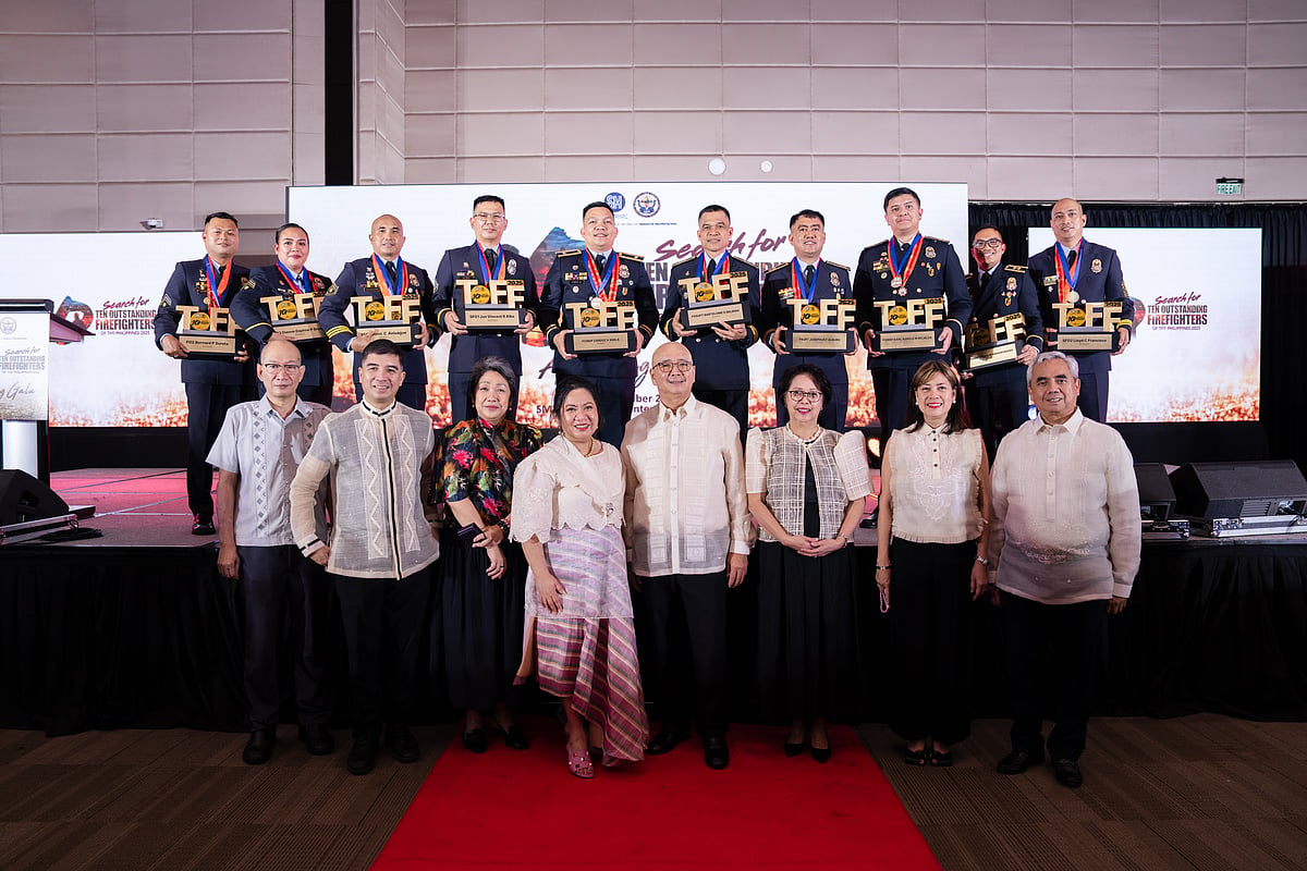 SM Prime & BFP Honor 2025 Ten Outstanding Firefighters of the Philippines