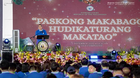 Chief Justice highlights values of faith, service