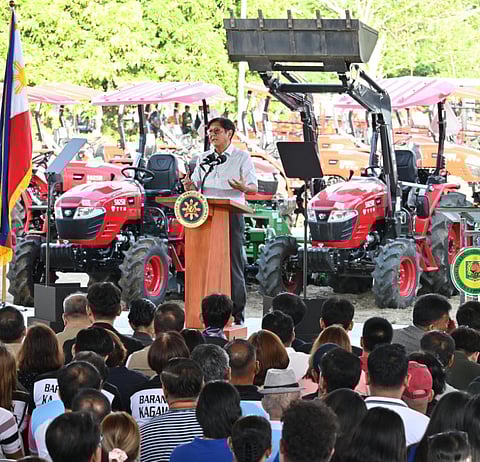 President Ferdinand R. Marcos Jr. led the groundbreaking of the first full-scale agri-machinery manufacturing complex in the Philippines, a collaboration between the Department of Agriculture (DA) and the Korea Agricultural Machinery Industry Complex (KAMIC) in Cabanatuan City, Nueva Ecija. The multi-phased project, which will begin construction in 2026, aims to enhance agricultural modernization through a three-phase plan: Semi-Knocked Down (SKD) Assembly, Complete Knocked Down (CKD) Assembly, and full manufacturing. This initiative, backed by the Korea Agricultural Machinery Cooperative (KAMICO), will improve rice productivity, lower machinery costs, and create jobs in Central Luzon. It also promises to provide technology transfer to Filipino farmers and make mechanization accessible to small and medium-scale farmers. To further support this, the DA will distribute machinery, equipment, and inputs to farmer cooperatives for the 2025-2026 dry season.