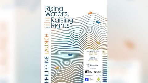 Films on water and human rights open 10 December