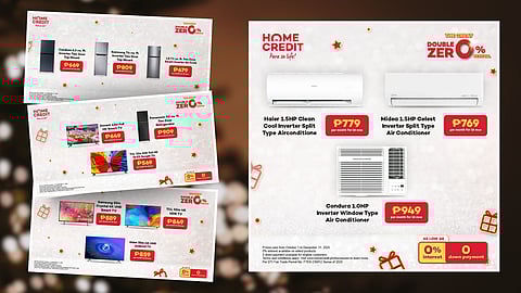 Big holiday gifts but on a budget with Home Credit
