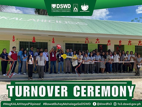 DSWD opens P5.18-million school building for 108 students in Tarlac