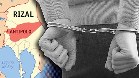 Provincial most wanted person arrested during a manhunt operation in Antipolo City on Wednesday afternoon