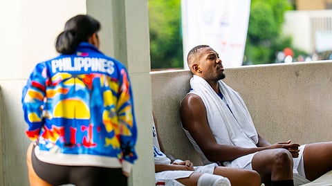 Ange Kouame of the Gilas Pilipinas 3x3 Basketball