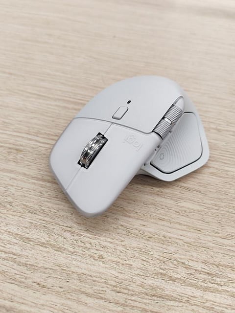 THE MX Master 4 features customizable haptic feedback aimed at improving precision and control.