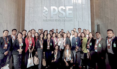 PSE hosts educational tour for OFW finalists of LIKHA Business Plan Competition