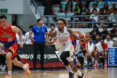 CALVIN Abueva runs wild with 35 points and 17 rebounds as Titan Ultra whipped Phoenix, 127-119, in their PBA Philippine Cup game Sunday in Antipolo.
