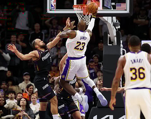 King James gets last laugh 