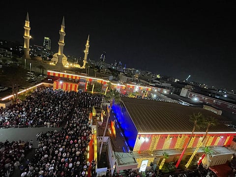 Around 12,000 Filipino devotees gathered at St. Joseph’s Cathedral in Abu Dhabi to celebrate the first day of Simbang Gabi (night Mass) on 15 December.