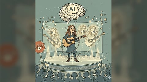 Musicians sound alarm over AI impersonators