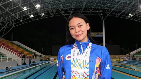 Kayla Sanchez had a good time in the 33rd Southeast Asian Games after hauling three gold and five silver medals for the Philippine Swimming Team.