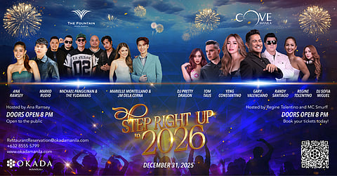 Okada Manila to ring in 2026 with large-scale New Year’s Eve countdown