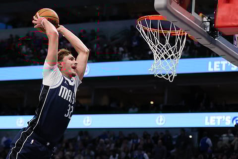 COOPER Flagg soars to a 23-point performance to power the Dallas Mavericks to a 116-114 overtime win over the Detroit Pistons in the NBA regular season on Friday (Manila time).