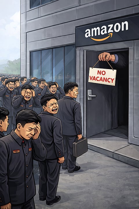 PYONGYANG sends large numbers of IT workers overseas to earn and launder funds. 
 