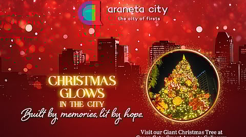 Christmas glows in the city